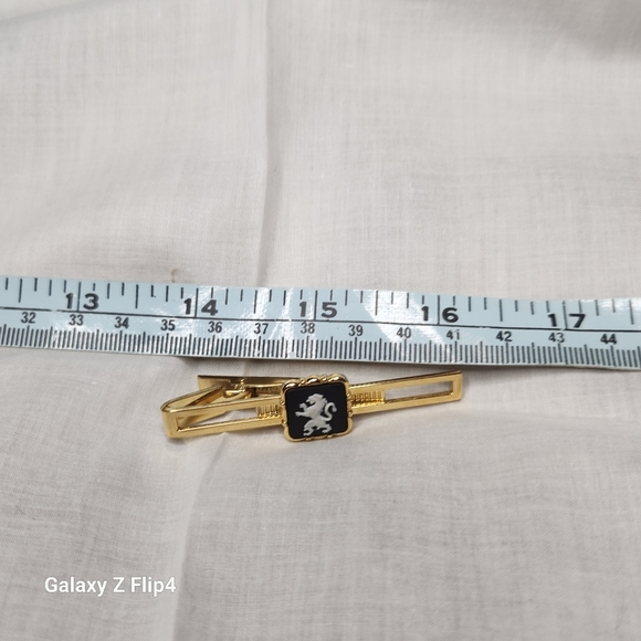 VINTAGE WEDGWOOD TIE CLIP Pat# 2164082 MADE IN ENGLAND - Picture 3 of 6